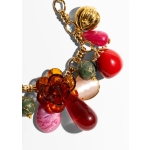 Κολιέ red flower - Image 2