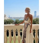 Lace μακρύ φόρεμα - Image 2