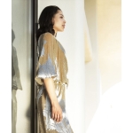 Μπλούζα σε μπεζ-χρυσό - Image 4